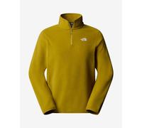 Polaire The North Face Glacier Fleece Quarter Zip vert jaunâtre - M