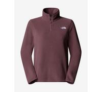 Polaire The North Face Glacier Fleece Quarter Zip violet femme - XS