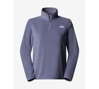Polaire The North Face Glacier Fleece Quarter Zip violet foncé femme - XS