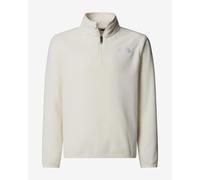 Polaire The North Face Glacier Quarter Zip blanc crème pour enfant - XS