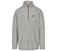 Trespass Keynote Homme Veste en Polaire Manches Longues col Montant 1/4 Zip extérieur - Noir - XXL