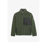 Polaire zippÃ©e bi-matiÃšre Aigle T- KIT Vert L