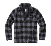 Polaire zippÃ©e Brandit Teddy Noir 4XL