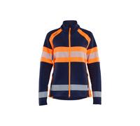 Polaire zippÃ©e haute-visibilitÃ© femme Blaklader Bleu XL