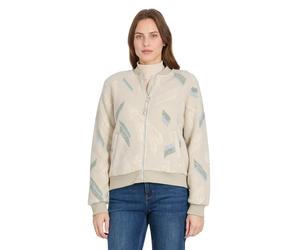 Polaire zippÃ©e imprimÃ© femme Ragwear Cairro Beige M