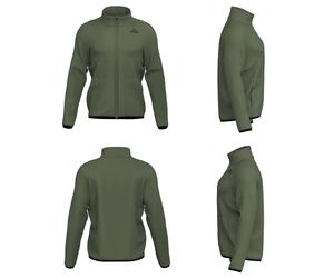 Polaire zippÃ©e Kappa Saurion Vert 2XL