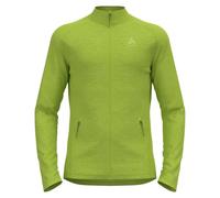 Polaire zippÃ©e ODLO Tencia (sharp green melange) homme S