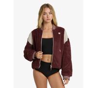 Polaire zippÃ© femme Billabong Batter Violet M