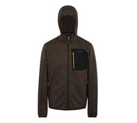 Regatta Newhill Full Zip Fleece Marron M Homme