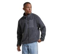 Polaire zippÃ© Ã col montant Urban Classics Teddy Gris L
