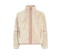 Protest Red Outdoor Full Zip Fleece Beige M Femme
