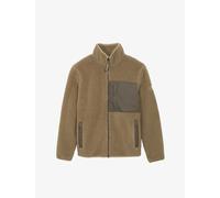 Polaire zippée bi-matière Aigle T- KIT Marron XL