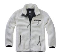 Brandit Veste Teddyfleece en textile M Blanc