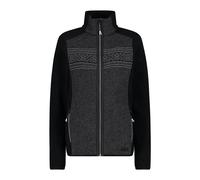 Polaire zippÃ©e femme CMP Arctic Oeko-TexÂ® Noir S
