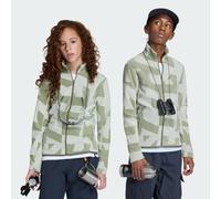 Polaire zippée imprimée Terrex Multi Enfants Halo Green / Tent Green 11-12A