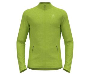 Polaire zippée ODLO Tencia (sharp green melange) homme S