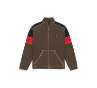 Quiksilver Clean Coast Block Full Zip Fleece Marron L Homme