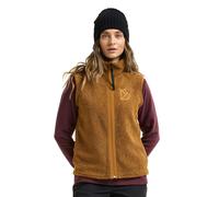 Polaire zippée sans manches femme Didriksons Kiana Marron 40