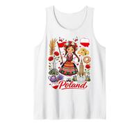 Poland Folk Costume Polska Heritage Girls Débardeur