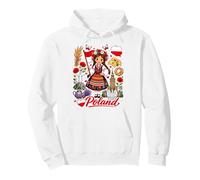 Poland Folk Costume Polska Heritage Girls Sweat à Capuche