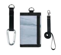 Polar Bear Arctic Portefeuille fin de petite poche pour monnaie Sac à main léger et portable