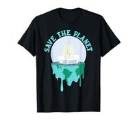 Polar Bear Climate Change Global Warming Save The Planet T-Shirt