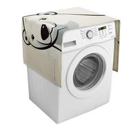 Polar Bear Housse de protection pour machine à laver et sèche-linge avec poches de rangement 137,9 x 52,1 cm