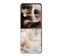 Polar Bear Hug Family Etui Coque Housse pour Motorola Razr 60 Ultra, Razr Ultra 2025