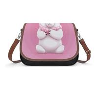 Polar Bear Sac à bandoulière pour femme, sac à bandoulière en cuir, bandoulière amovible réglable, sacs mains libres