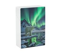 Polar Bears Étui à cigarettes élégant et léger pour distributeur de cigarettes étanche pour camping randonnée