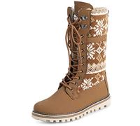 Polar Bottes Femme Mi-Mollet Impermeables - Chaudes, Resistantes et Thermiques pour l’Hiver et l’Exterieur