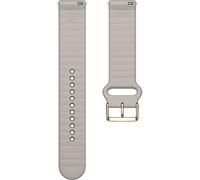 Polar 20 Mm Silicone Strap Argenté S-L
