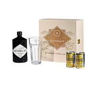 polar-effekt 5 pcs Gin Tonic Coffret avec Hendricks - Tumbler en Cadeau GIN-Verre personnalisé Gravé - Boisson Motive avec Le Style