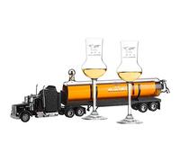 polar-effekt Modelltruck Carafe à décanter avec grappa - 0,5 l - Grappa Barrique - 42 % Vol Genießer - Cadeau pour grand-père, papa, homme - Motif carte du monde