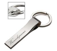 polar-effekt Reflects Shawnees Clé Pendentif en Argent en métal avec Gravure, Gravur Auf Vorderseite