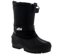 Polar Enfants Unisexes Enfiler Nylon Hiver Neige Pluie Bottes De Fourrure