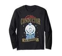 Polar Express Conductor Noël Manche Longue