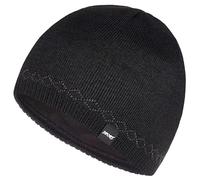 Polar Extreme Rkz362 Bonnet d'hiver texturé thermique doublé en polaire pour homme, Noir , M