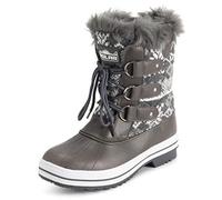 Polar Femmes Matelassé Court Canard Fourrure Doublée Boue Neige Hiver Bottes