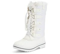 Polar Femmes Neige Démarrage Nylon Haut Imperméable Fourrure Chaud Démarrage - Blanc - 39