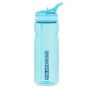 Polar Gear Aqua Grip Bottle - Bouteille d'eau de Sport réutilisable sans BPA et Paille Pliable - Boisson à la Salle de Sport, dans la Voiture et à l'extérieur - Plastique Tritan Transparent et Passe