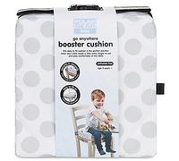 Coussin antidérapant pour chaise haute pour enfant, en synthétique sans BPA, avec deux sangles réglables, 4 pieds, lavable et réutilisable