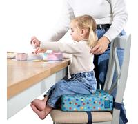 Polar Gear Coussin rehausseur pour bébé - Rehausseur léger pour enfants à partir de 3 ans - Lavable en machine - Sangles réglables - Mousse de 8 cm d'épaisseur - Chaise de salle à manger - Confettis
