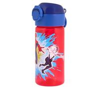 Polar Gear Marvel Spider-Man Bouteille d'eau en polypropylène avec couvercle pop-up et paille Motif Miles Morales et Ghost Spider, à partir de 48 mois