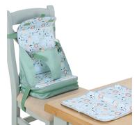 Télésiège Polar Gear Safari avec dossier pour jeunes enfants de 1 à 3 ans, pratique et léger et équipé d'une poche pour napperon.