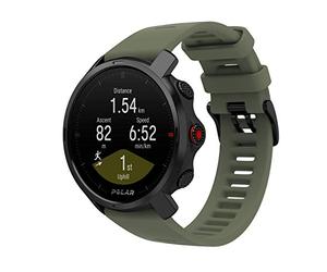 Polar Grit X - Montre altimètre GPS avec Boussole Robuste, Résistante, Conforme aux Normes Militaires - Conçue pour Les Sports Outdoor : Randonnée, Trail, VTT - Batterie à Autonomie Prolongée