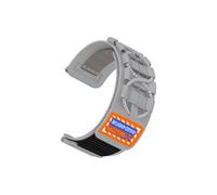 Polar Grit X Pro Titan Cord Corde tressée orbitale Design KRD112 22 mm | Couleur: Orange Orange