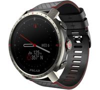 Polar Grit X Pro Titan - Montre GPS Multisport Outdoor Haut de Gamme - Résistance Militaire, Verre Saphir, Fréquence Cardiaque au Poignet, Autonomie Prolongée, Navigation - Idéale pour Trail, VTT