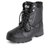 Polar Hommes Doublée Imperméable Bande De Roulement Profonde Caoutchouc Thermique L'hiver Bottes De Neige - Noir - UK8/EU42 - YC0693