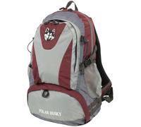 Polar Husky Sac à dos de sport 'Raymond' gris / rouge foncé, Taille One Size